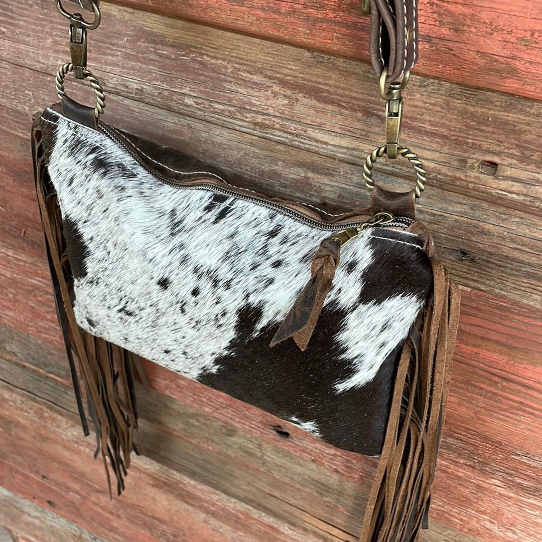 Patsy - Black & White w/ Blank Slate-Patsy-Western-Cowhide-Bags-Handmade-Products-Gifts-Dancing Cactus Designs