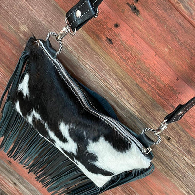 Patsy - Black & White w/ Blank Slate-Patsy-Western-Cowhide-Bags-Handmade-Products-Gifts-Dancing Cactus Designs