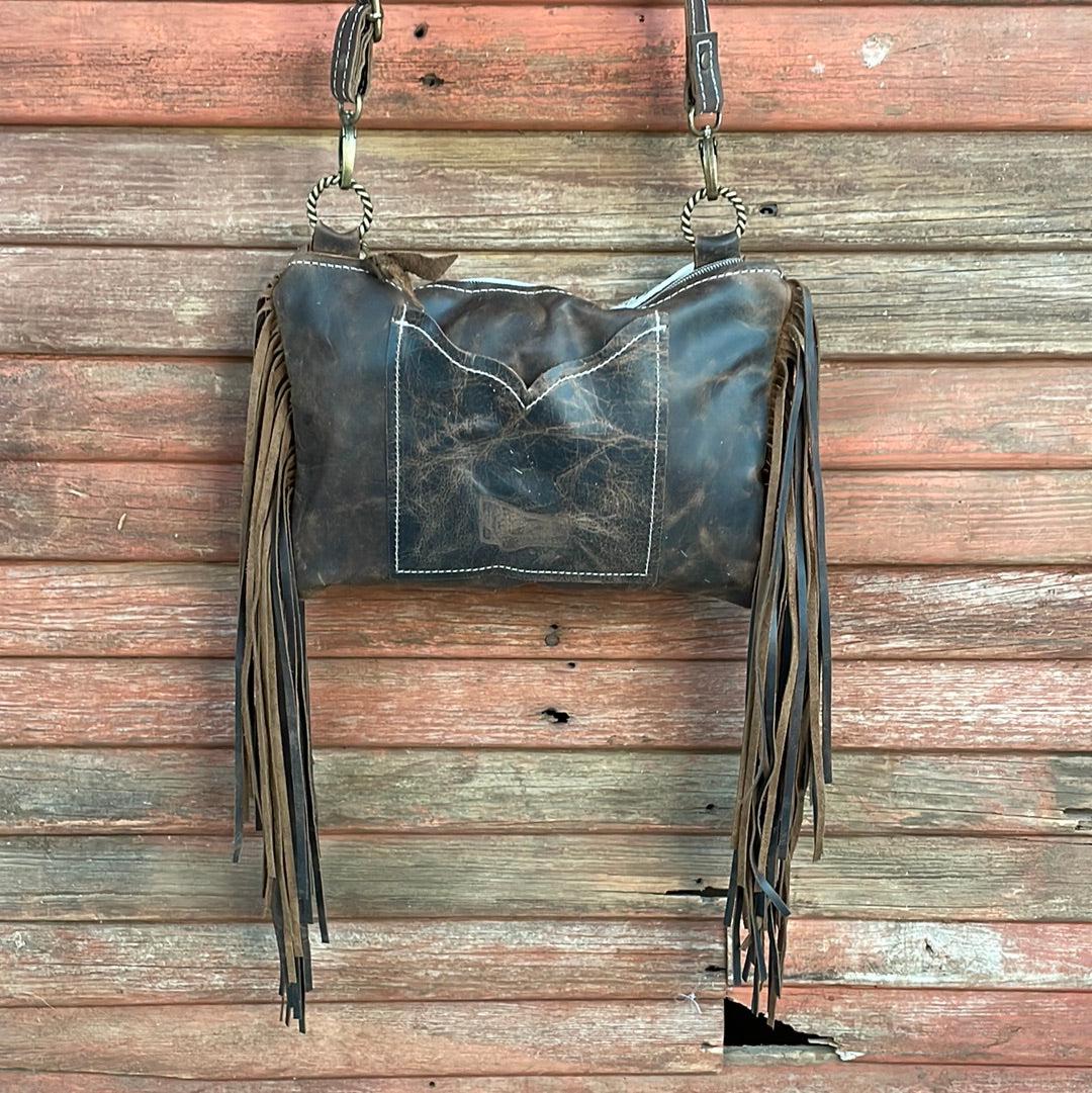 Patsy - Black & White w/ Blank Slate-Patsy-Western-Cowhide-Bags-Handmade-Products-Gifts-Dancing Cactus Designs