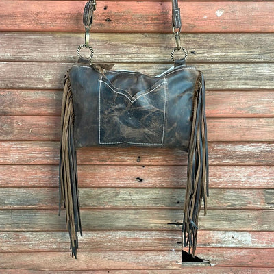 Patsy - Black & White w/ Blank Slate-Patsy-Western-Cowhide-Bags-Handmade-Products-Gifts-Dancing Cactus Designs