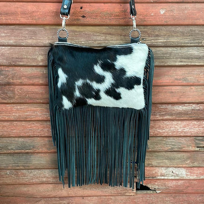 Patsy - Black & White w/ Blank Slate-Patsy-Western-Cowhide-Bags-Handmade-Products-Gifts-Dancing Cactus Designs
