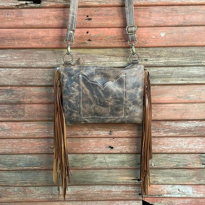 Patsy - Brindle w/ Blank Slate-Patsy-Western-Cowhide-Bags-Handmade-Products-Gifts-Dancing Cactus Designs