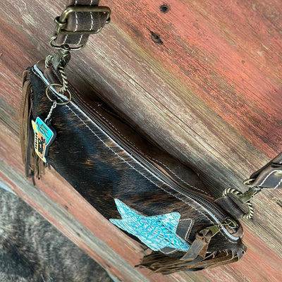 Patsy - Brindle w/ Glacier Park Croc Star-Patsy-Western-Cowhide-Bags-Handmade-Products-Gifts-Dancing Cactus Designs