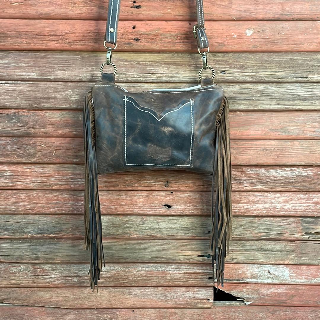 Patsy - Brindle w/ Glacier Park Croc Star-Patsy-Western-Cowhide-Bags-Handmade-Products-Gifts-Dancing Cactus Designs