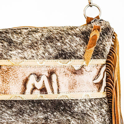 Patsy - Brindle w/ Ivory Brands-Patsy-Western-Cowhide-Bags-Handmade-Products-Gifts-Dancing Cactus Designs