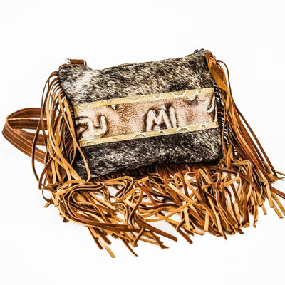 Patsy - Brindle w/ Ivory Brands-Patsy-Western-Cowhide-Bags-Handmade-Products-Gifts-Dancing Cactus Designs