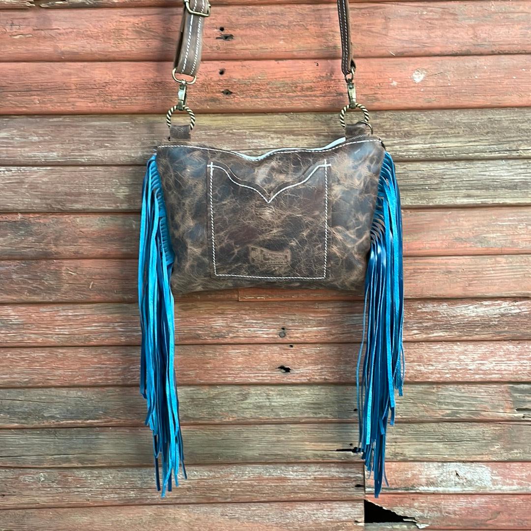 Patsy - Longhorn w/ Glacier Park Aztec-Patsy-Western-Cowhide-Bags-Handmade-Products-Gifts-Dancing Cactus Designs