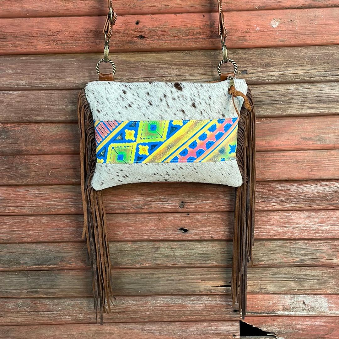 Patsy - Longhorn w/ Neon Trip Navajo-Patsy-Western-Cowhide-Bags-Handmade-Products-Gifts-Dancing Cactus Designs