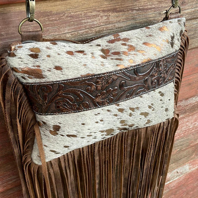 Patsy - Rosegold Acid w/ Cowboy Tool-Patsy-Western-Cowhide-Bags-Handmade-Products-Gifts-Dancing Cactus Designs