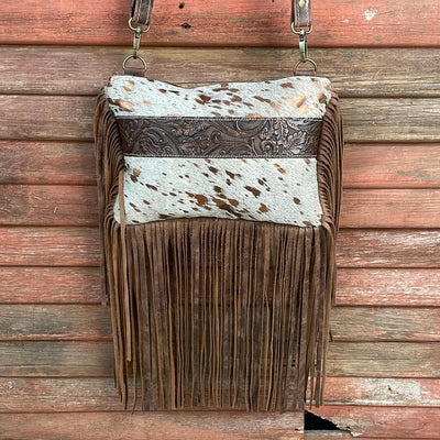 Patsy - Rosegold Acid w/ Cowboy Tool-Patsy-Western-Cowhide-Bags-Handmade-Products-Gifts-Dancing Cactus Designs