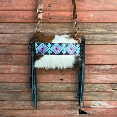Patsy - Tricolor w/ 90's Party Navajo-Patsy-Western-Cowhide-Bags-Handmade-Products-Gifts-Dancing Cactus Designs