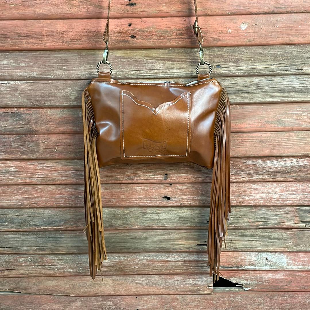 Patsy - Tricolor w/ Turquoise Sand Aztec-Patsy-Western-Cowhide-Bags-Handmade-Products-Gifts-Dancing Cactus Designs