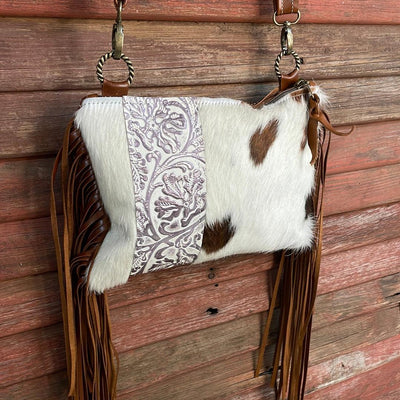 Patsy - Tricolor w/ Twilight Tool-Patsy-Western-Cowhide-Bags-Handmade-Products-Gifts-Dancing Cactus Designs