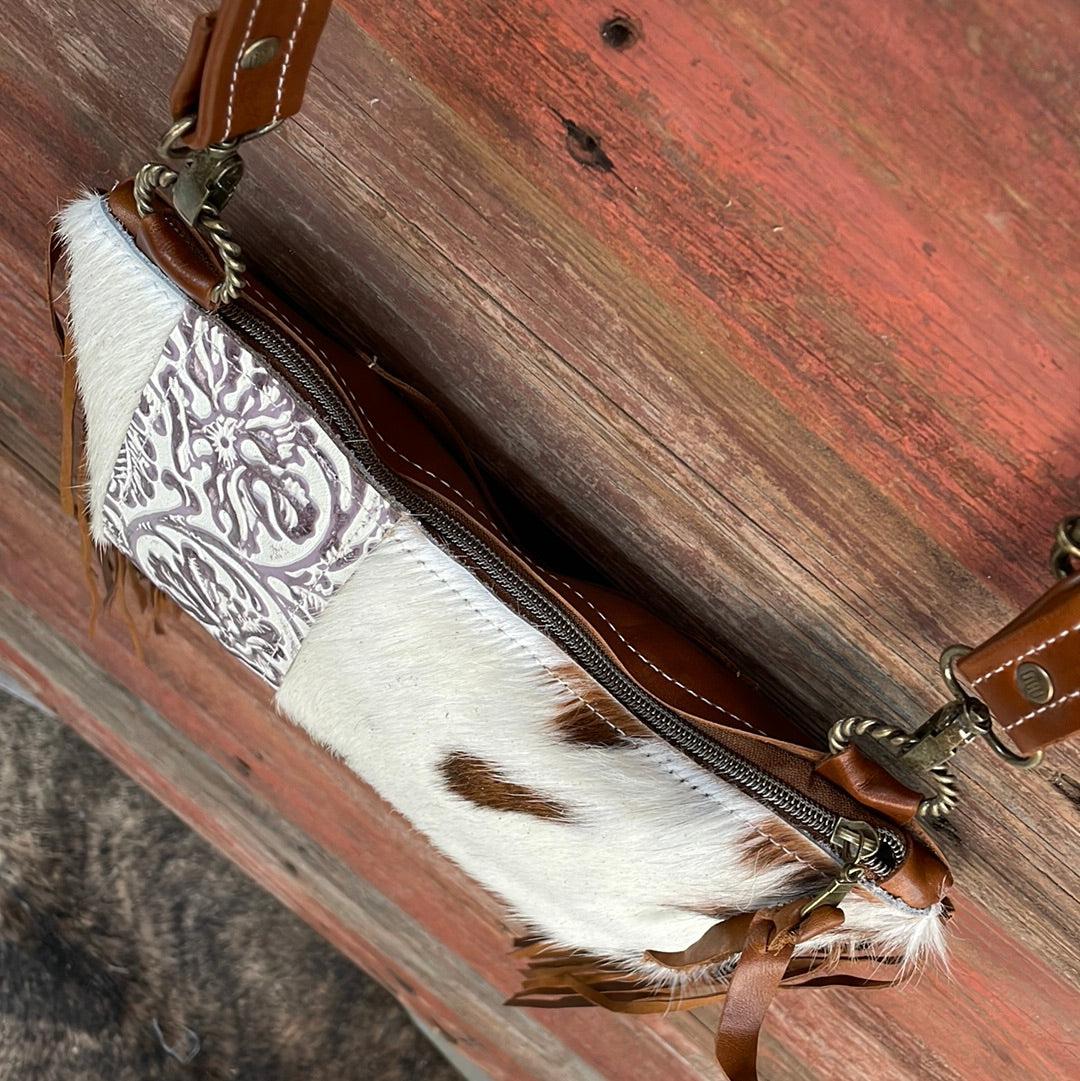 Patsy - Tricolor w/ Twilight Tool-Patsy-Western-Cowhide-Bags-Handmade-Products-Gifts-Dancing Cactus Designs