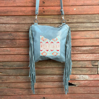 Shania - Black & White w/ Blank Slate-Shania-Western-Cowhide-Bags-Handmade-Products-Gifts-Dancing Cactus Designs