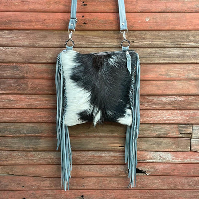 Shania - Black & White w/ Blank Slate-Shania-Western-Cowhide-Bags-Handmade-Products-Gifts-Dancing Cactus Designs