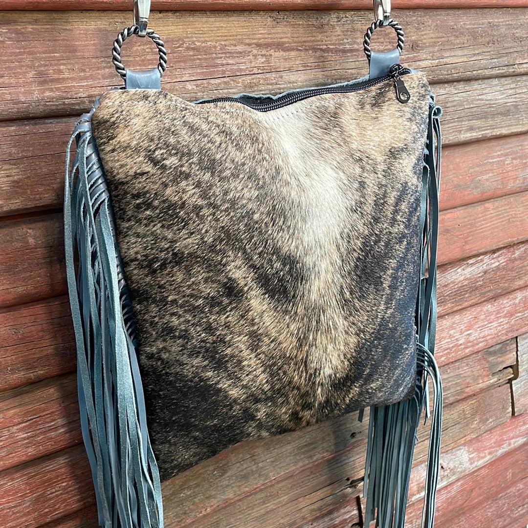 Shania - Brindle w/ Blank Slate-Shania-Western-Cowhide-Bags-Handmade-Products-Gifts-Dancing Cactus Designs