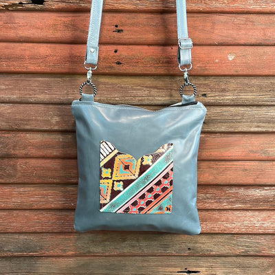 Shania - Brindle w/ Blank Slate-Shania-Western-Cowhide-Bags-Handmade-Products-Gifts-Dancing Cactus Designs