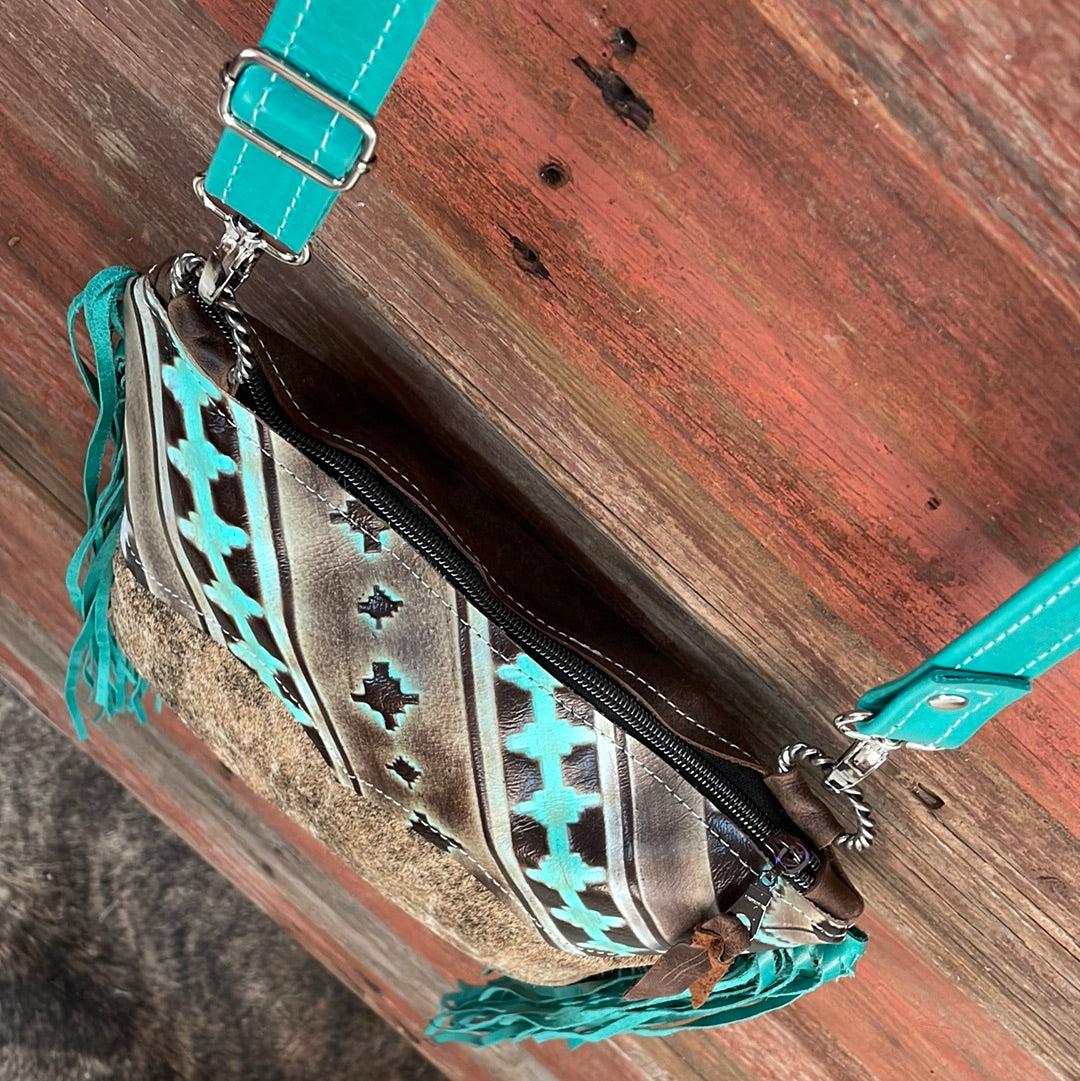 Shania - Brindle w/ Cocoa Navajo-Shania-Western-Cowhide-Bags-Handmade-Products-Gifts-Dancing Cactus Designs