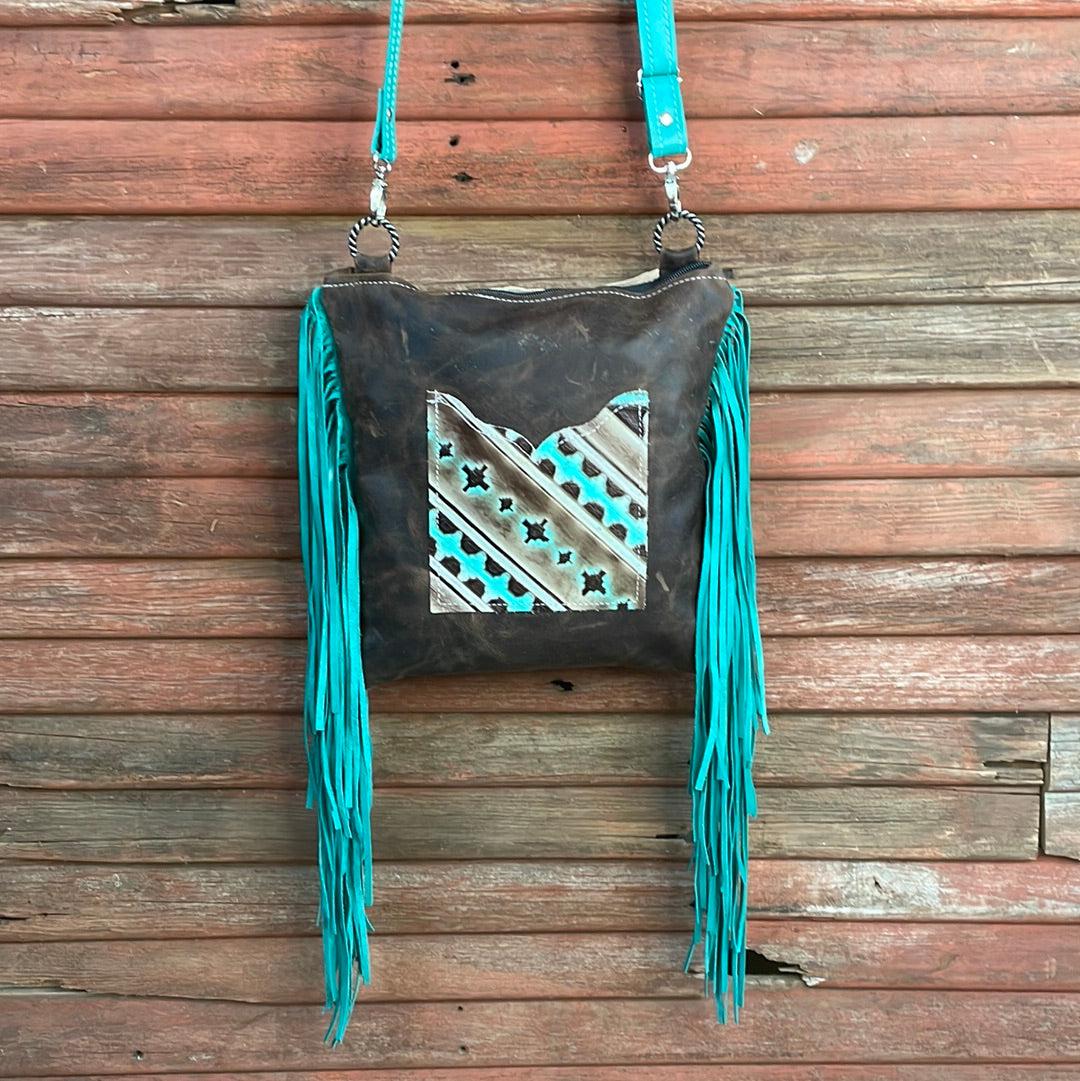 Shania - Brindle w/ Cocoa Navajo-Shania-Western-Cowhide-Bags-Handmade-Products-Gifts-Dancing Cactus Designs