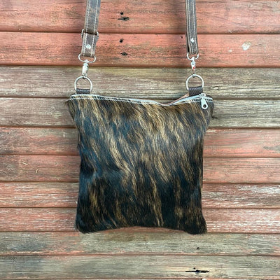 Shania - Dark Brindle w/ Blank Slate-Shania-Western-Cowhide-Bags-Handmade-Products-Gifts-Dancing Cactus Designs