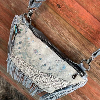 Shania - Holographic w/ Twilight Tool-Shania-Western-Cowhide-Bags-Handmade-Products-Gifts-Dancing Cactus Designs