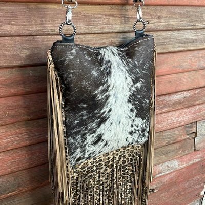Shania - Longhorn w/ Blank Slate-Shania-Western-Cowhide-Bags-Handmade-Products-Gifts-Dancing Cactus Designs