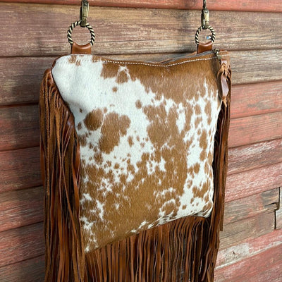 Shania - Longhorn w/ Blank Slate-Shania-Western-Cowhide-Bags-Handmade-Products-Gifts-Dancing Cactus Designs
