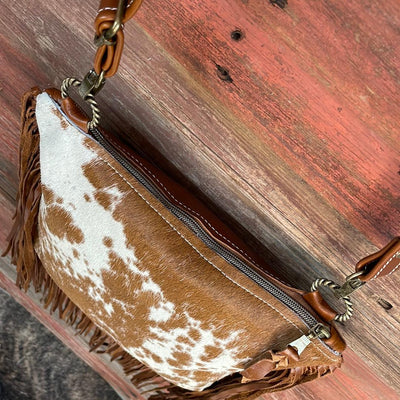Shania - Longhorn w/ Blank Slate-Shania-Western-Cowhide-Bags-Handmade-Products-Gifts-Dancing Cactus Designs