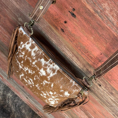 Shania - Longhorn w/ Blank Slate-Shania-Western-Cowhide-Bags-Handmade-Products-Gifts-Dancing Cactus Designs