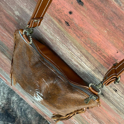 Shania - Longhorn w/ Blank Slate-Shania-Western-Cowhide-Bags-Handmade-Products-Gifts-Dancing Cactus Designs