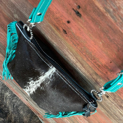 Shania - Longhorn w/ Blank Slate-Shania-Western-Cowhide-Bags-Handmade-Products-Gifts-Dancing Cactus Designs