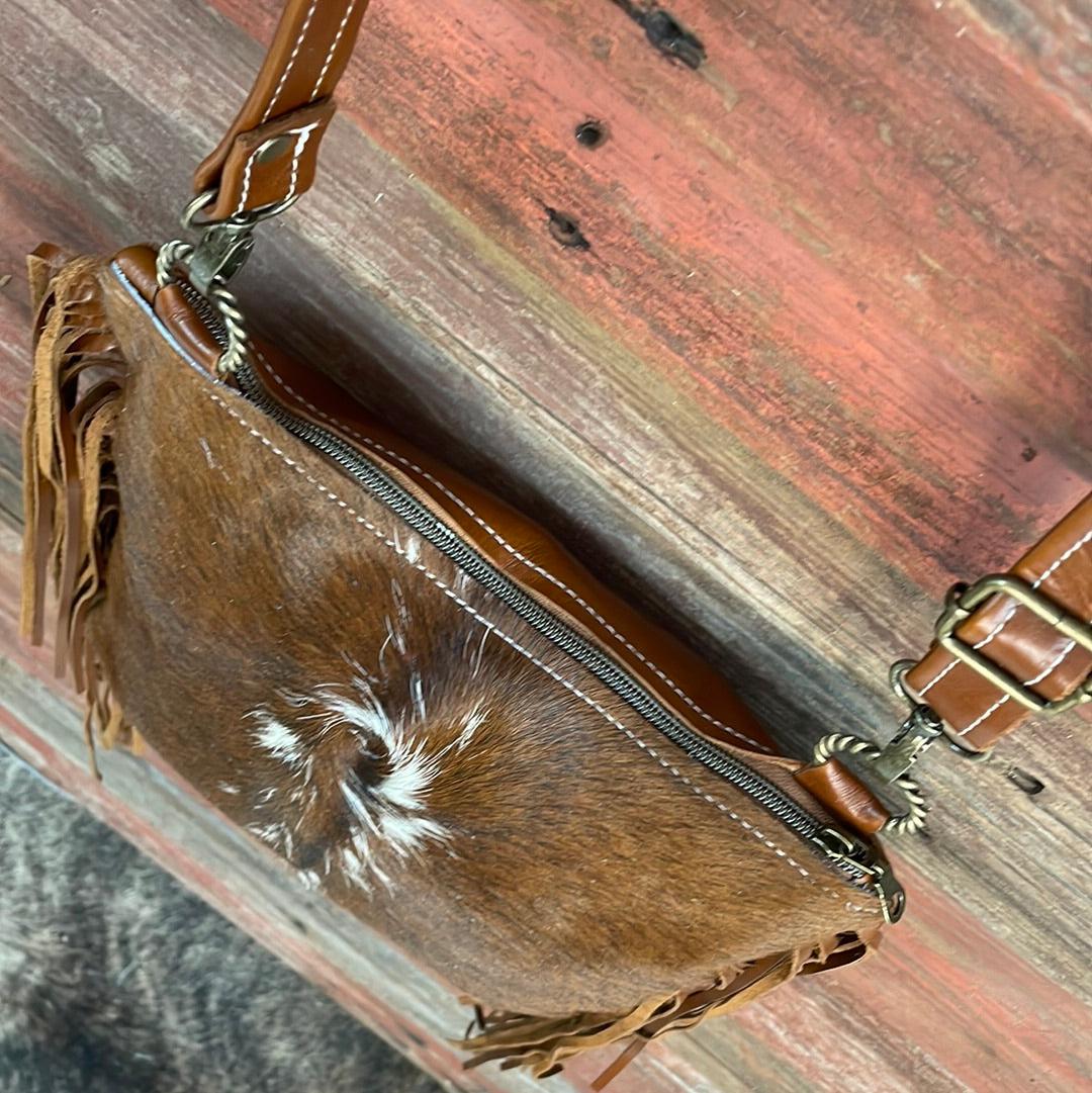 Shania - Longhorn w/ Blank Slate-Shania-Western-Cowhide-Bags-Handmade-Products-Gifts-Dancing Cactus Designs