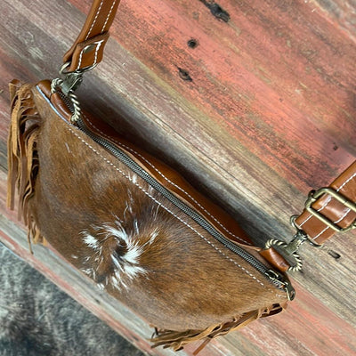 Shania - Longhorn w/ Blank Slate-Shania-Western-Cowhide-Bags-Handmade-Products-Gifts-Dancing Cactus Designs