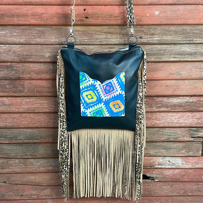 Shania - Longhorn w/ Blank Slate-Shania-Western-Cowhide-Bags-Handmade-Products-Gifts-Dancing Cactus Designs