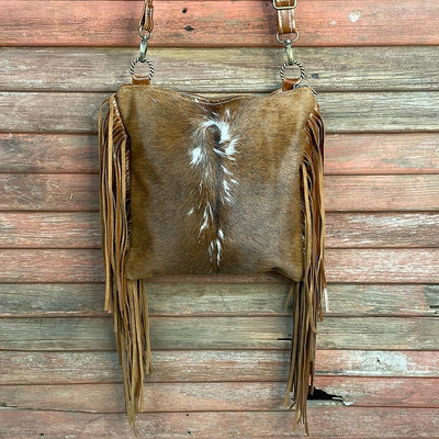 Shania - Longhorn w/ Blank Slate-Shania-Western-Cowhide-Bags-Handmade-Products-Gifts-Dancing Cactus Designs
