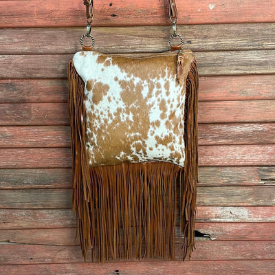 Shania - Longhorn w/ Blank Slate-Shania-Western-Cowhide-Bags-Handmade-Products-Gifts-Dancing Cactus Designs