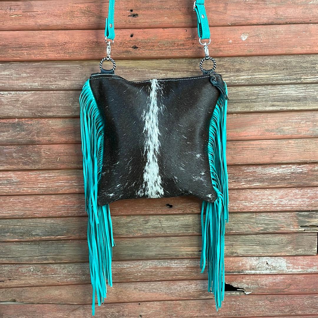 Shania - Longhorn w/ Blank Slate-Shania-Western-Cowhide-Bags-Handmade-Products-Gifts-Dancing Cactus Designs