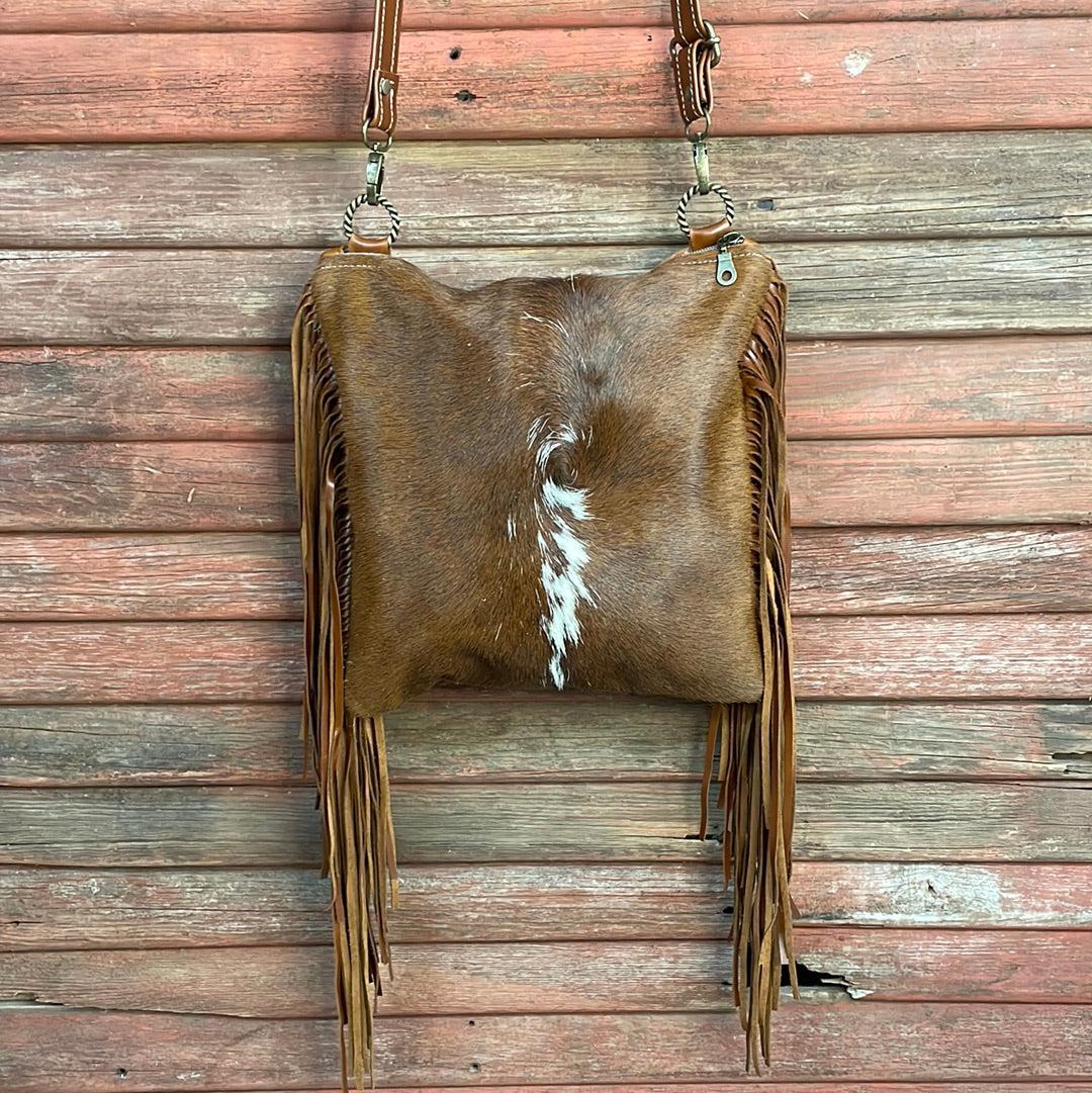 Shania - Longhorn w/ Blank Slate-Shania-Western-Cowhide-Bags-Handmade-Products-Gifts-Dancing Cactus Designs