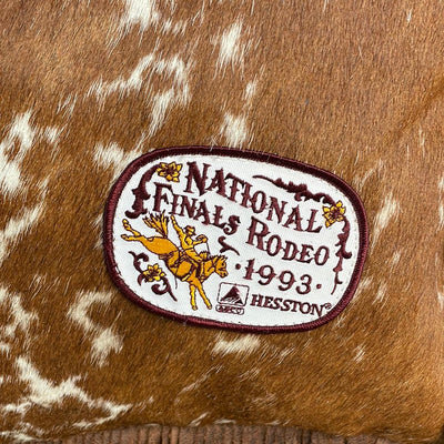 Shania - Longhorn w/ NFR 93' Patch-Shania-Western-Cowhide-Bags-Handmade-Products-Gifts-Dancing Cactus Designs