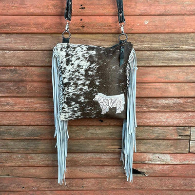 Shania - Longhorn w/ Twilight Tool Cow-Shania-Western-Cowhide-Bags-Handmade-Products-Gifts-Dancing Cactus Designs