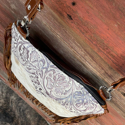 Shania - Longhorn w/ Twilight Tool-Shania-Western-Cowhide-Bags-Handmade-Products-Gifts-Dancing Cactus Designs
