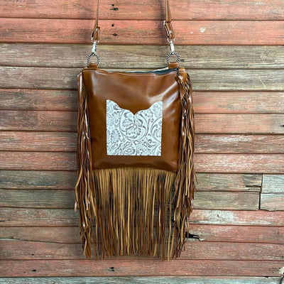 Shania - Longhorn w/ Twilight Tool-Shania-Western-Cowhide-Bags-Handmade-Products-Gifts-Dancing Cactus Designs