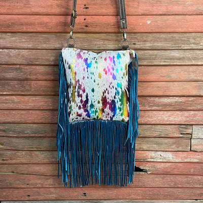 Shania - Rainbow w/ Blank Slate-Shania-Western-Cowhide-Bags-Handmade-Products-Gifts-Dancing Cactus Designs
