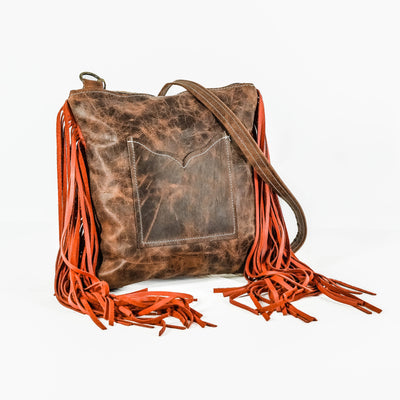 Shania - Tricolor w/ Fire Skulls-Shania-Western-Cowhide-Bags-Handmade-Products-Gifts-Dancing Cactus Designs