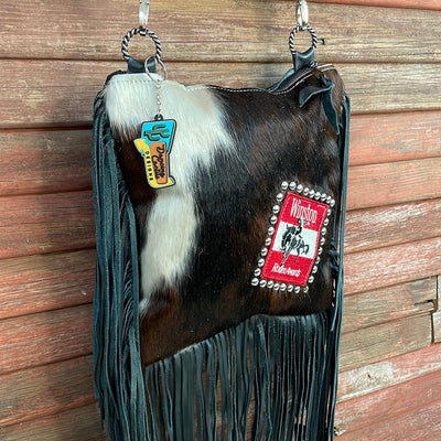 Shania - Tricolor w/ Winston Rodeo Awards Patch-Shania-Western-Cowhide-Bags-Handmade-Products-Gifts-Dancing Cactus Designs