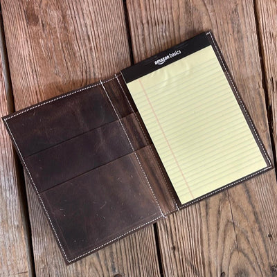 Small Notepad Cover - Dapple w/ No Embossed-Small Notepad Cover-Western-Cowhide-Bags-Handmade-Products-Gifts-Dancing Cactus Designs