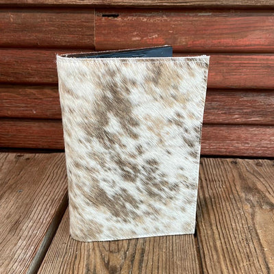 Small Notepad Cover - Dapple w/ No Embossed-Small Notepad Cover-Western-Cowhide-Bags-Handmade-Products-Gifts-Dancing Cactus Designs