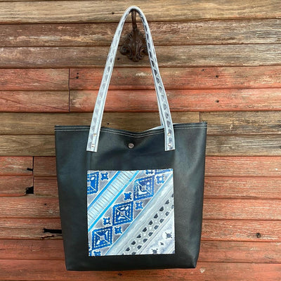 Trisha - B&W Speckle w/ Blank Slate-Trisha-Western-Cowhide-Bags-Handmade-Products-Gifts-Dancing Cactus Designs