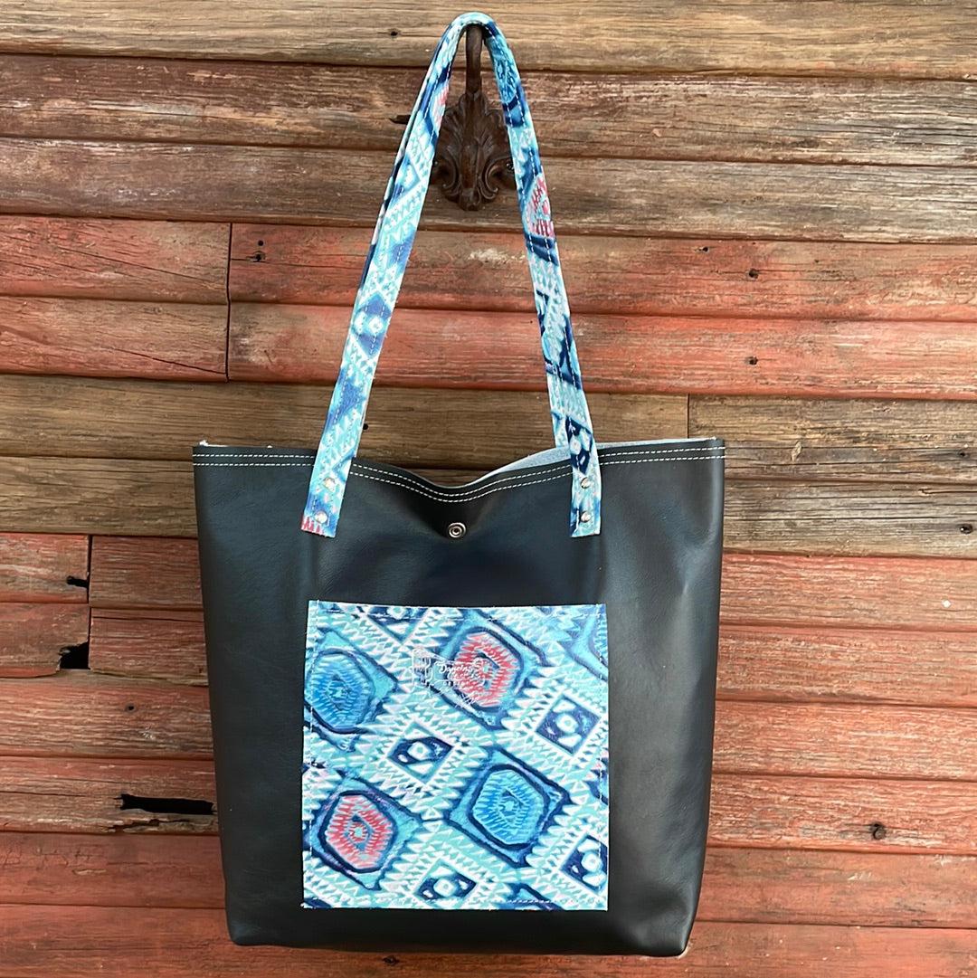 Trisha - B&W Speckle w/ Blank Slate-Trisha-Western-Cowhide-Bags-Handmade-Products-Gifts-Dancing Cactus Designs